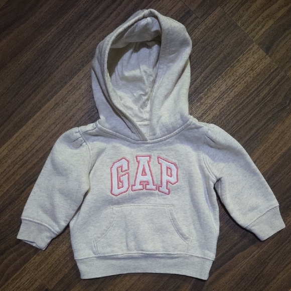 GAP Girls Hoodie Sweater Size 6-12M - Picture 1 of 2